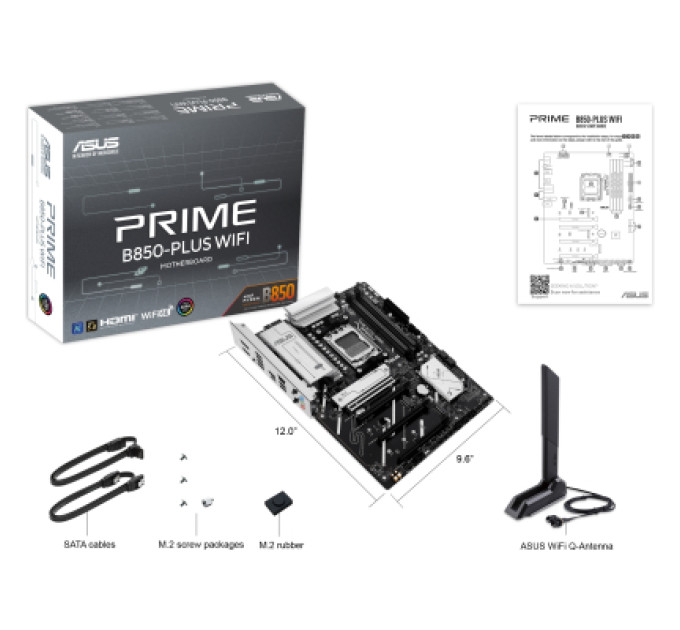 ASUS Материнська плата ASUS PRIME B850-PLUS WIFI