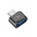 SkyDolphin Перехідник SkyDolphin OT05 Mini USB Type-C - USB (M/F) Black (SDADPT-00029)