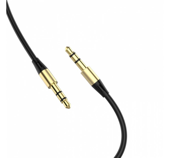 SkyDolphin Аудіо-кабель SkyDolphin SR07 3.5 мм - 3.5 мм (M/M), 1 м, Black (SDAUX-000052)