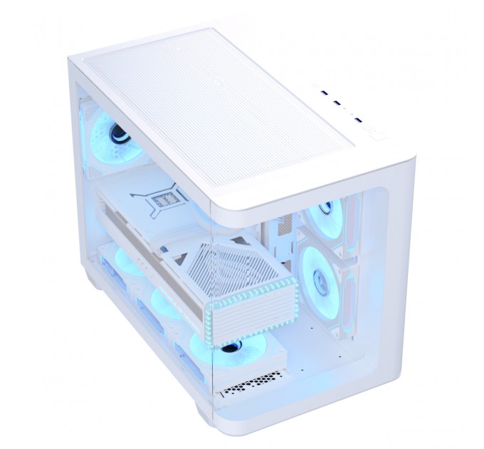 AeroCool Корпус AeroCool P300C-G-WT-v1 (ACCS-PN02033.21) White без БЖ