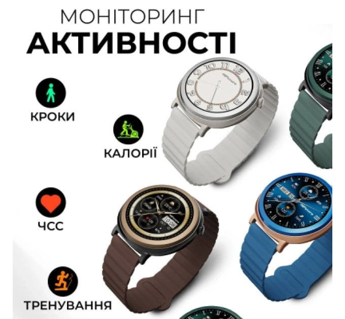 HIFuture Смарт-годинник HiFuture aurora silver (aurora.silver)