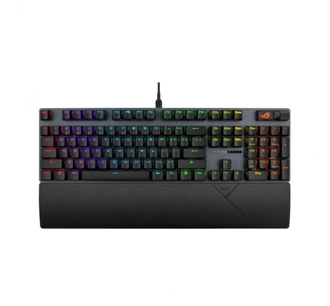 ASUS Клавiатура Asus ROG Strix Scope II X NX Snow V2 EN PBT Black (90MP03XF-BKUA20)