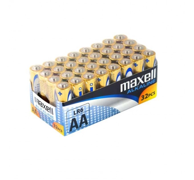 Maxell Батарейка Maxell AA/LR06 32шт