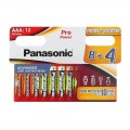 Panasonic Батарейка Panasonic Pro Power AAA/LR03 BL 12(8+4)шт