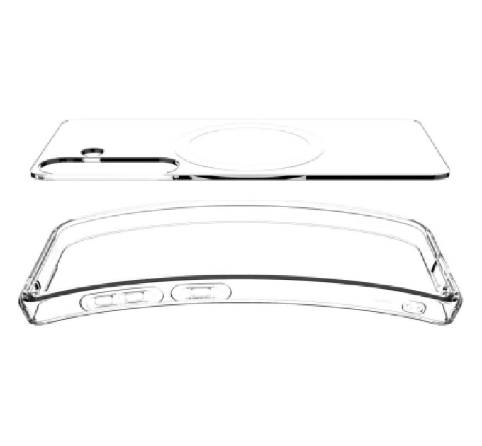 Spigen Чохол до мобільного телефона Spigen Samsung Galaxy S25+, Ultra Hybrid MagFit, Clear White (ACS08981)
