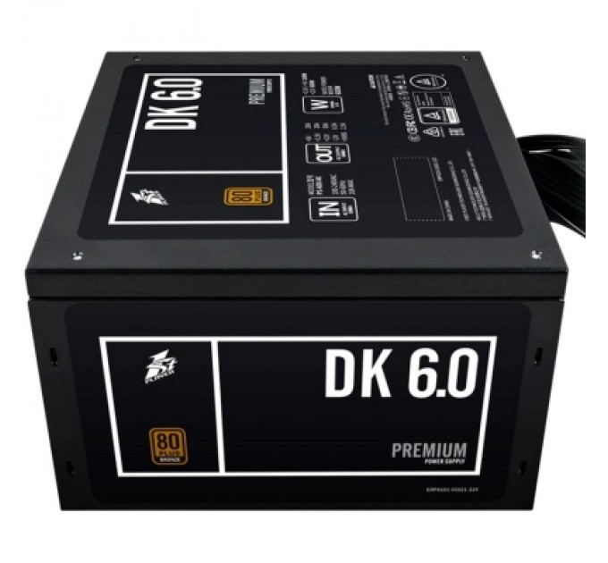 1stPlayer Блок живлення 1stPlayer 600W (DKPM-BRZ-600-BK-EU)