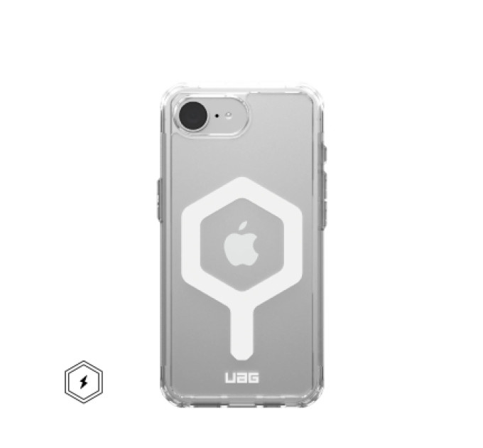 UAG Чохол до мобільного телефона UAG iPhone 16E (4th Gen, 2025), Plyo MagSafe, Ice/White (114501114341)