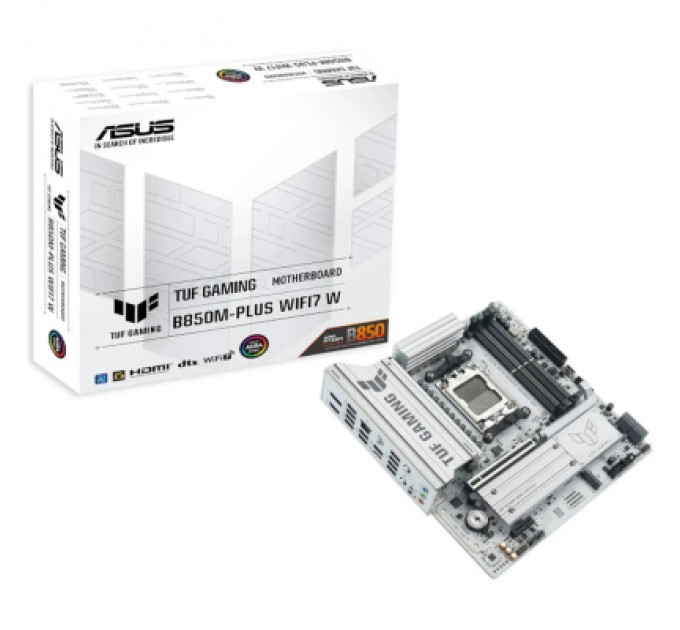 ASUS Материнська плата ASUS TUF GAMING B850M-PLUS WIFI7 W