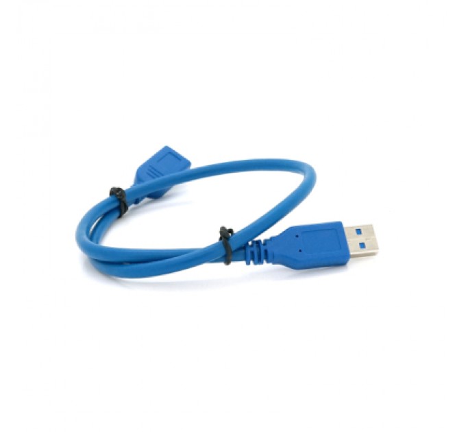 Voltronic Дата кабель USB 3.0 AM/AF 0.5m blue Voltronic (YT-3.0AM\AF-0.5BL)
