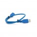 Voltronic Дата кабель USB 3.0 AM/AF 0.5m blue Voltronic (YT-3.0AM\AF-0.5BL)