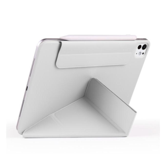 BeCover Чохол до планшета BeCover Ultra Slim Origami Magnetic Apple iPad Pro 11" M4 2024 Gray (712962)
