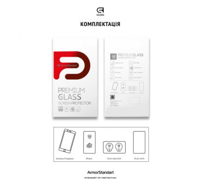 Armorstandart Скло захисне Armorstandart Icon Samsung A55 5G (A556) Black (ARM74346)