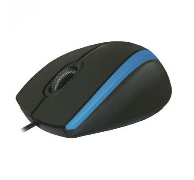 Мишка Defender MM-340 Black-Blue (52344)