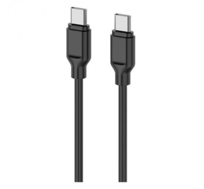 2E Дата кабель USB-C to USB-C 1.0m Glow 60W black 2E (2E-CCCC-BL)