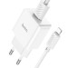 HOCO Зарядний пристрій HOCO C106A charger set(iP) White (6931474783899)