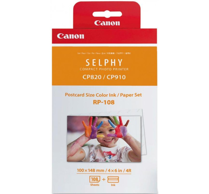 Canon Картридж Canon RP-108, SELPHY CP Series (8568B001)