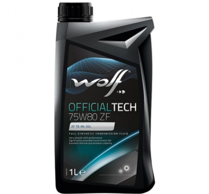 Wolf Трансмісійна олива Wolf OFFICIALTECH 75W80 ZF 1л (8325601)