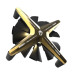 Alseye Кулер до корпусу Alseye X12 (Golden WK Push) (AS.04.03.0024)
