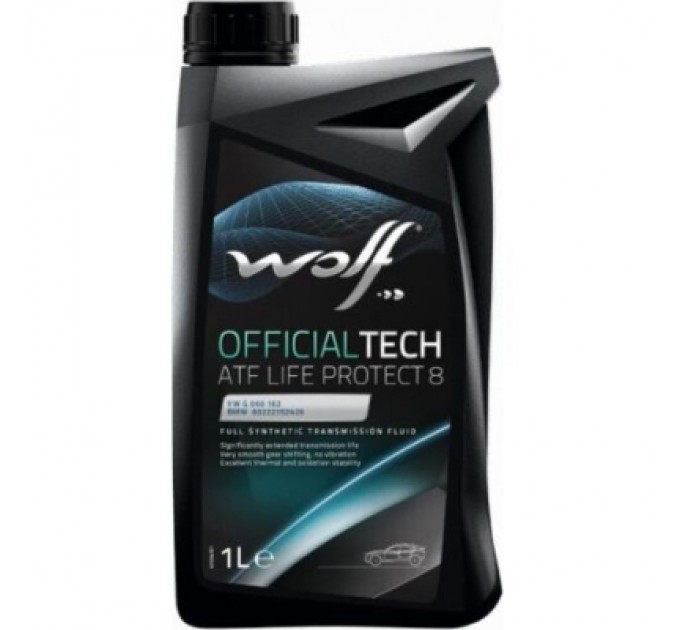 Wolf Трансмісійна олива Wolf OFFICIALTECH ATF LIFE PROTECT 8 1л (8326479)