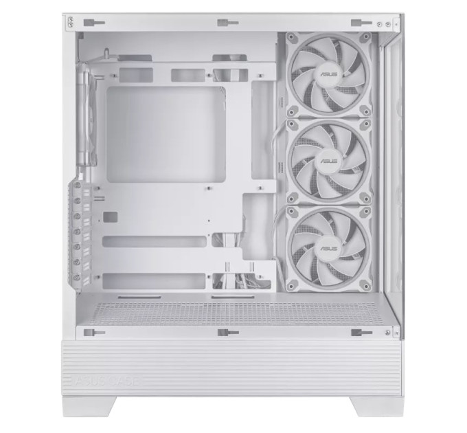 ASUS Корпус Asus A31 Plus White Tempered Glass без БЖ (90DC00R3-B19000)