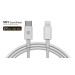 REAL-EL Кабель REAL-EL USB Type-C - Lightning (M/M), 2 м, White  (4743304104697)