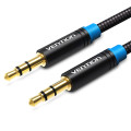 Vention Кабель Vention 3.5 мм - 3.5 мм (M/M), 1.5 м, Black (P350AC150-B-M)