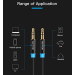Vention Кабель Vention 3.5 мм - 3.5 мм (M/M), 1.5 м, Black (P350AC150-B-M)