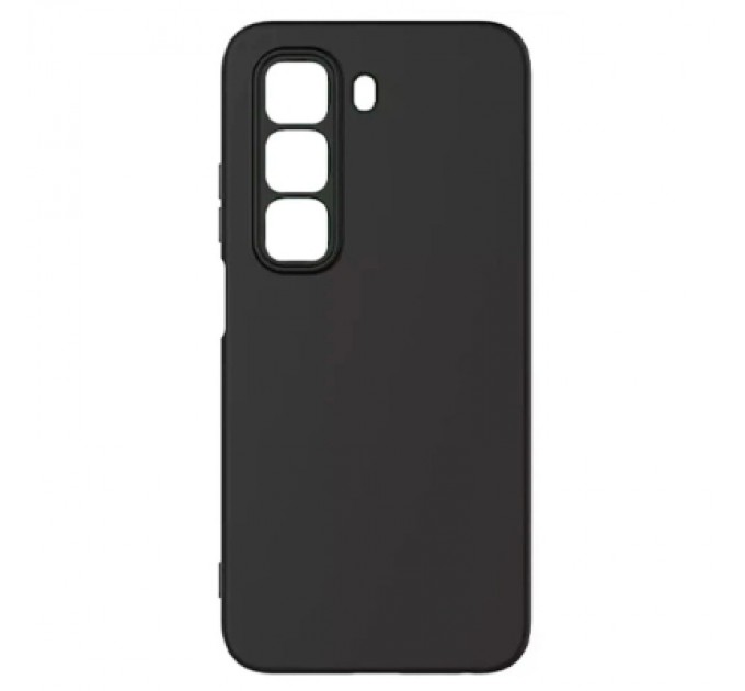 BeCover Чохол до мобільного телефона BeCover Silicone Infinix Hot 60 Pro 4G (X6885) Black (714558)