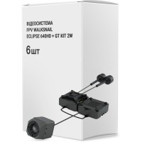 Відеосистема FPV Walksnail ECLIPSE 640HD + GT KIT 2W упаковка 6 шт. (IRC-006HDBOX6) Відеосистема FPV Walksnail ECLIPSE 640HD + GT KIT 2W упаковка 6 шт. (IRC-006HDBOX6)