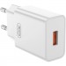 XO Зарядний пристрій XO USB-A QC18W White (L127.white)