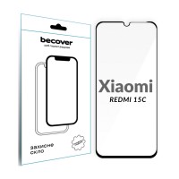 Скло захисне BeCover Xiaomi Redmi 15C 4G/5G Black (713907)