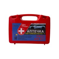 Автомобільна аптечка Poputchik 02-005-П