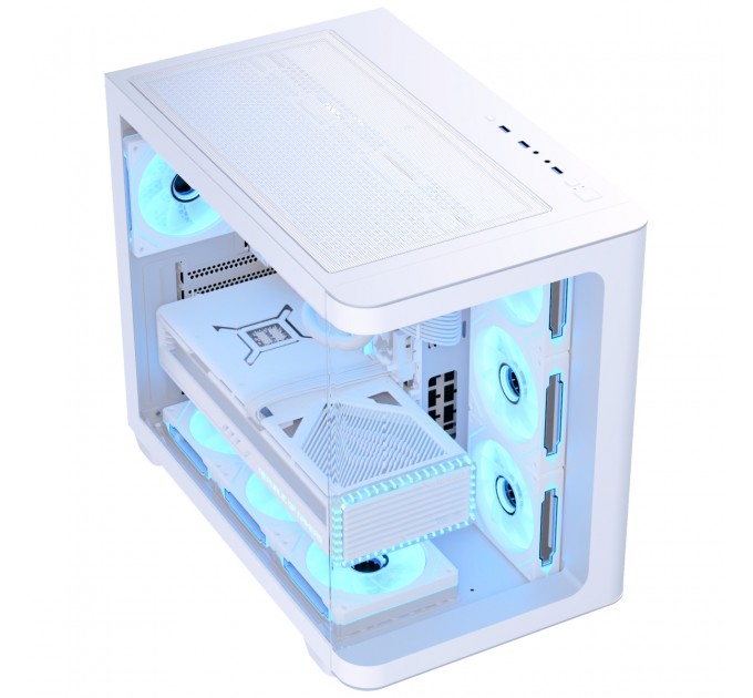 AeroCool Корпус AeroCool P500C-G-WT-v1 (ACCM-PN01043.21) White без БЖ