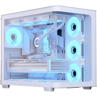Корпус AeroCool P500C-G-WT-v1 (ACCM-PN01043.21) White без БЖ