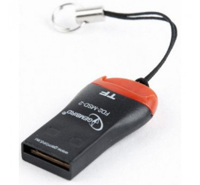Зчитувач флеш-карт Gembird USB 2.0 MicroSD (FD2-MSD-3)