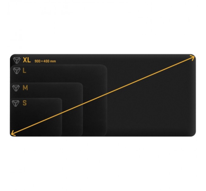 YENKEE Килимок для мишки YENKEE YPM 90 Speed Top XL Black (45019472)