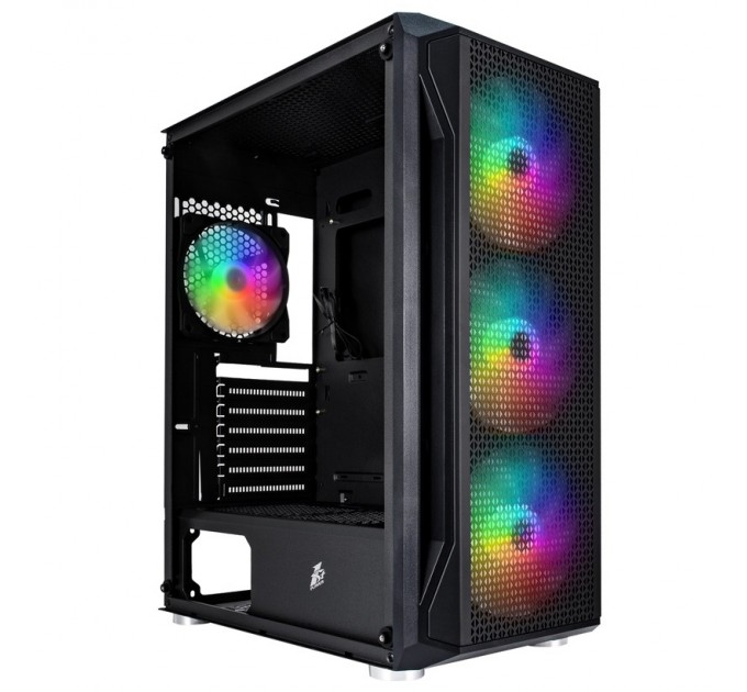 1stPlayer Корпус 1stPlayer X5-BK-4F1 Black 750W (X5-BK-4F1-PS-750FK-EU)