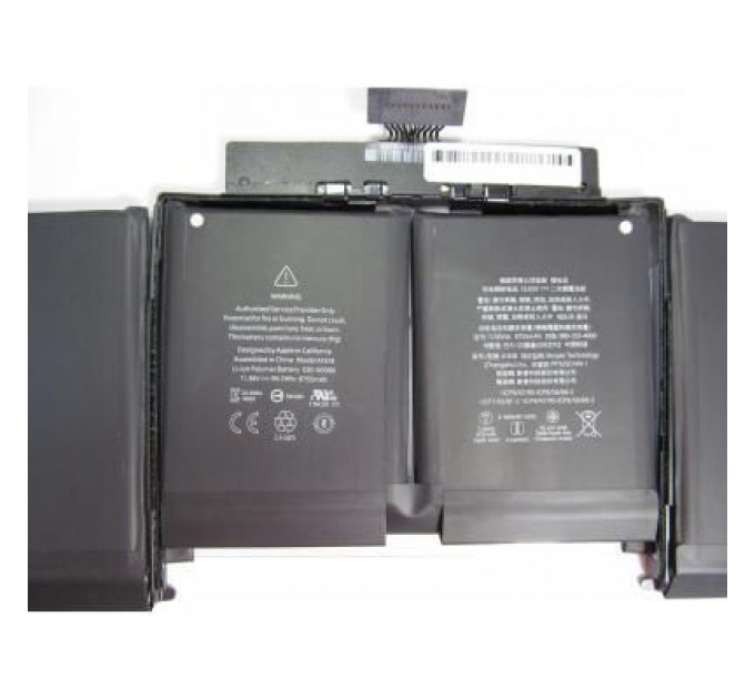 Акумулятор до ноутбука Apple A1618, 99.5Wh (8755mAh), 6cell, 11.36V, Li-Pol (A47266)