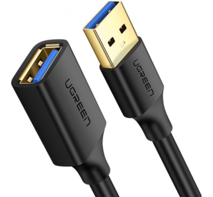 Ugreen Дата кабель USB 3.0 AM/AF 3.0m US129 Black Ugreen (30127)