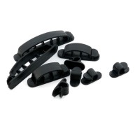 Тримач для кабелю Extradigital CC-926 Cable Clips, Black (KBC1711)