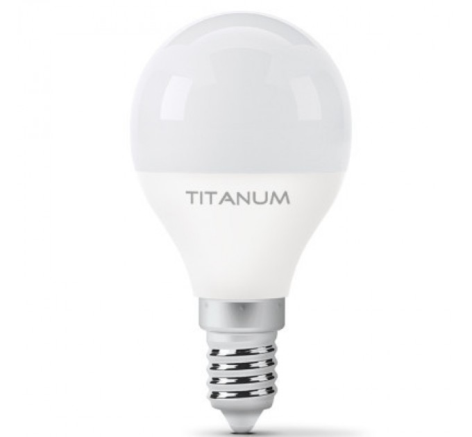 TITANUM Лампочка TITANUM G45 6W E14 3000K (TLG4506143)