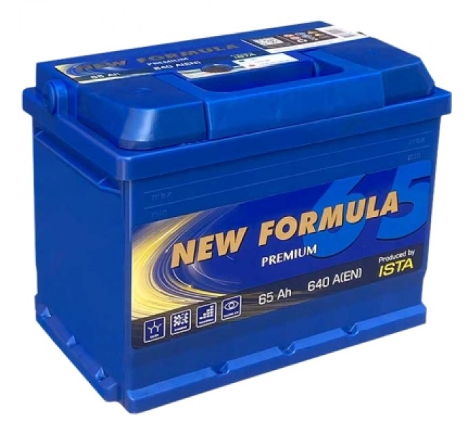 NEW FORMULA Акумулятор автомобільний NEW FORMULA PREMIUM 65Ah Ев (-/+) (640EN) (5652304249)