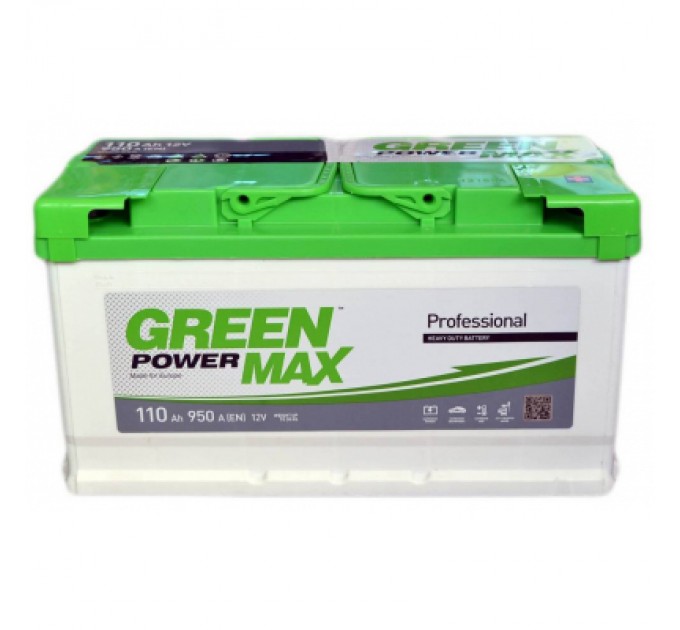GREEN POWER Акумулятор автомобільний GREEN POWER MAX 110Аh (000022370)