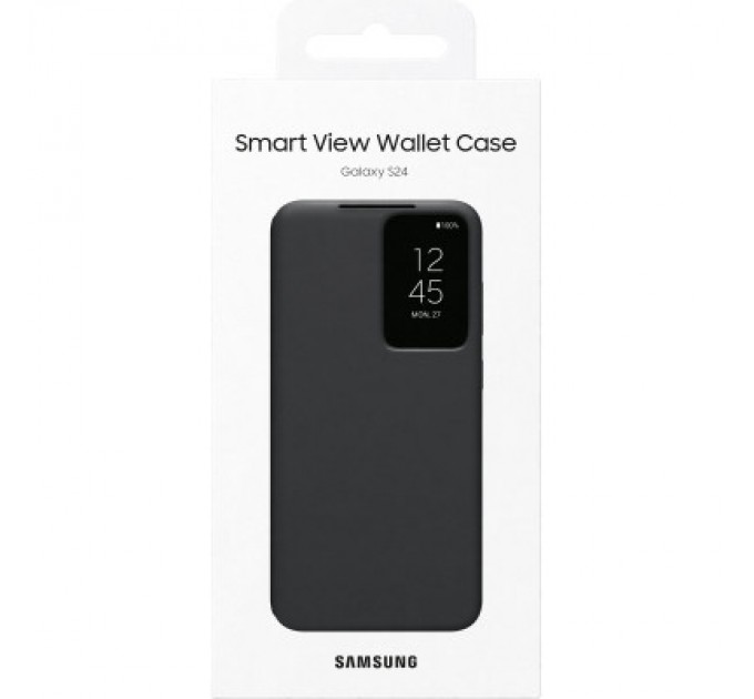 Samsung Чохол до мобільного телефона Samsung Galaxy S24 (S921) Smart View Wallet Case Black (EF-ZS921CBEGWW)