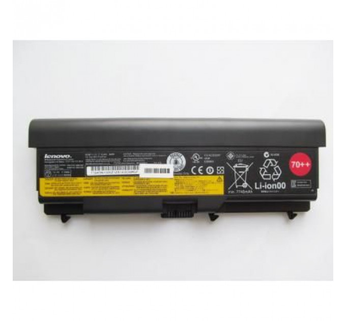 Акумулятор до ноутбука Lenovo ThinkPad T430 (70++, 45N1107), 8400mAh (94Wh), 9cell, 11.1V, (A47444)
