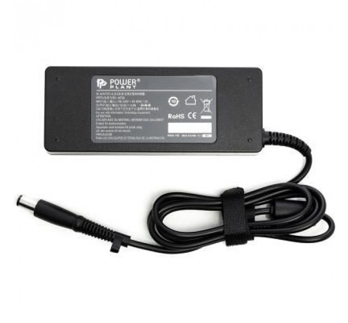 Блок живлення до ноутбуку PowerPlant HP 220V, 18.5V 90W 4.9A (7.4*5.0) (HP90E7450)