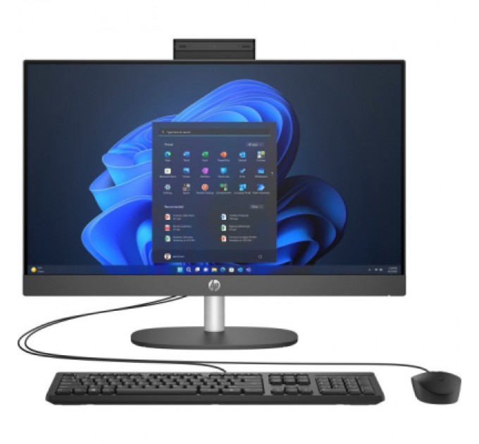 HP Комп'ютер HP ProOne 240 G10 AiO / i3-N300, 8, 512, K&M, Cam, WiFi (9M9M9AT)