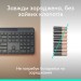 Logitech Клавіатура Logitech Slim Solar+ for Business Wireless/Bluetooth Graphite (920-013779)