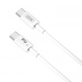XO Дата кабель USB-C to USB-C 2.0m 100W white XO (CB-Q100-2CC)