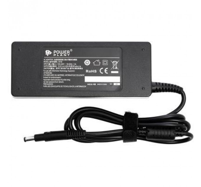 Блок живлення до ноутбуку PowerPlant HP 220V, 19.5V 90W 4.62A (4.8*1.7) (HP90G4817)